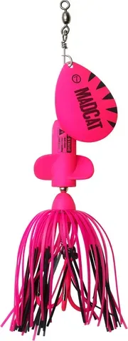 Madcat A-Static Screaming Spinner 65g Fluorescent Pink UV Single treble 3/0