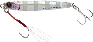 Savage Gear 3D Jig Minnow 6.8cm 15g 2.5–13m Zebra Blue GLOW