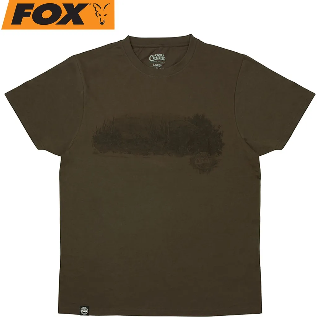 Fox Scenic T-Shirt S Khaki