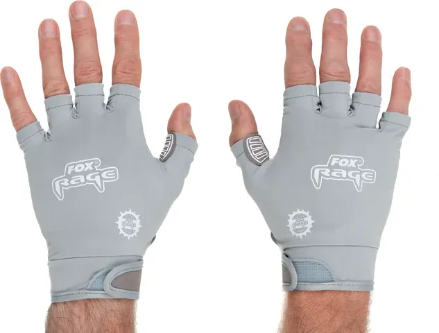 Fox Rage Lightweight UV Gloves Fingerless Medium