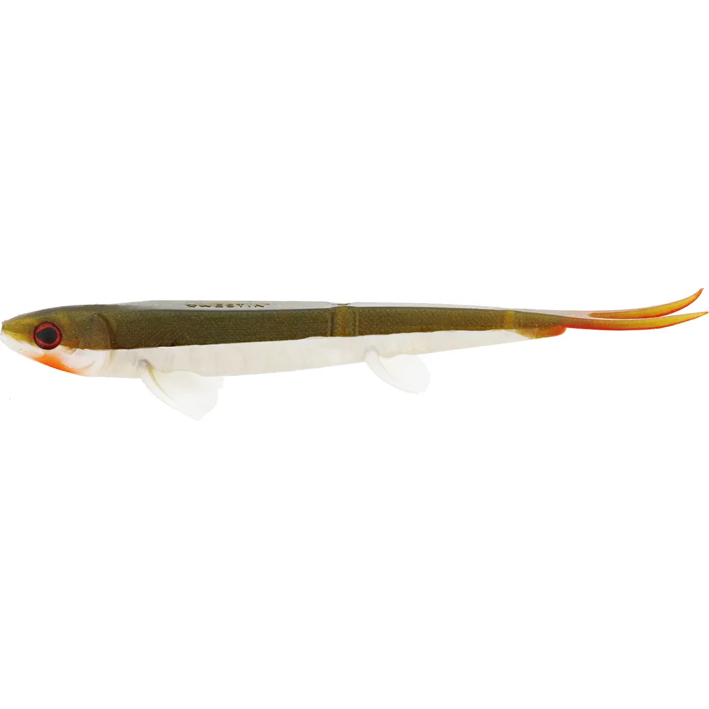 Westin Twinteez Pelagic V-Tail Gummifische 20cm 30g Bass Orange