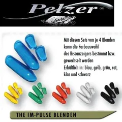 Pelzer Impulse Bissanzeiger-Blenden WLX XT ST 4pcs