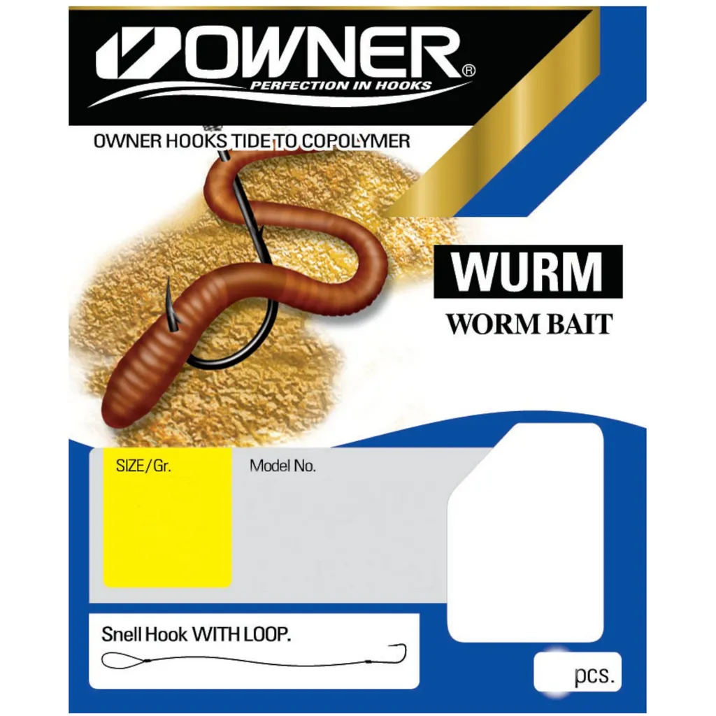 Owner Wurmhaken RL-5123 Haken 65cm Gebunden