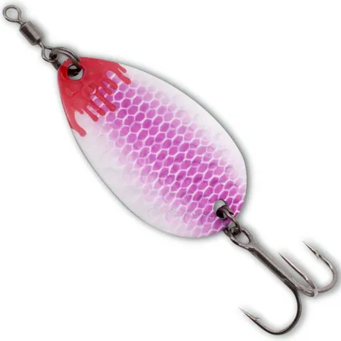 Quantum Magic Trout Blood Big Blade Forellenblinker 3,5cm 2,6g Pink Weiß