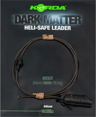 Korda Dark Matter Vorfach Heli Safe 50cm 18kg Weed