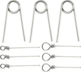 Spro Softbait Pin Stinger Stifte 9pcs Stainless Steel