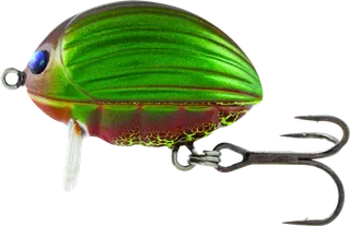 Salmo Lil'Bug Topwater 2cm 2.8g Floating Green Bug