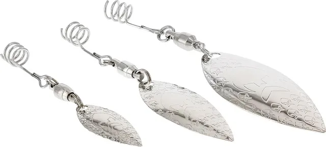 Westin Add-It Willow Screw Spinnerbait Rigs & Blades Medium Fluo Orange 2 Stk