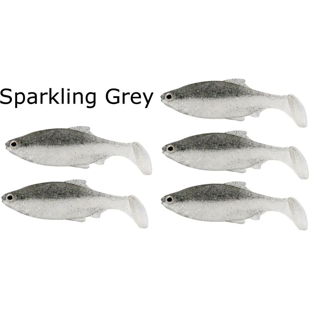 Westin Ricky the Roach Gummifische 7cm Sparkling Grey
