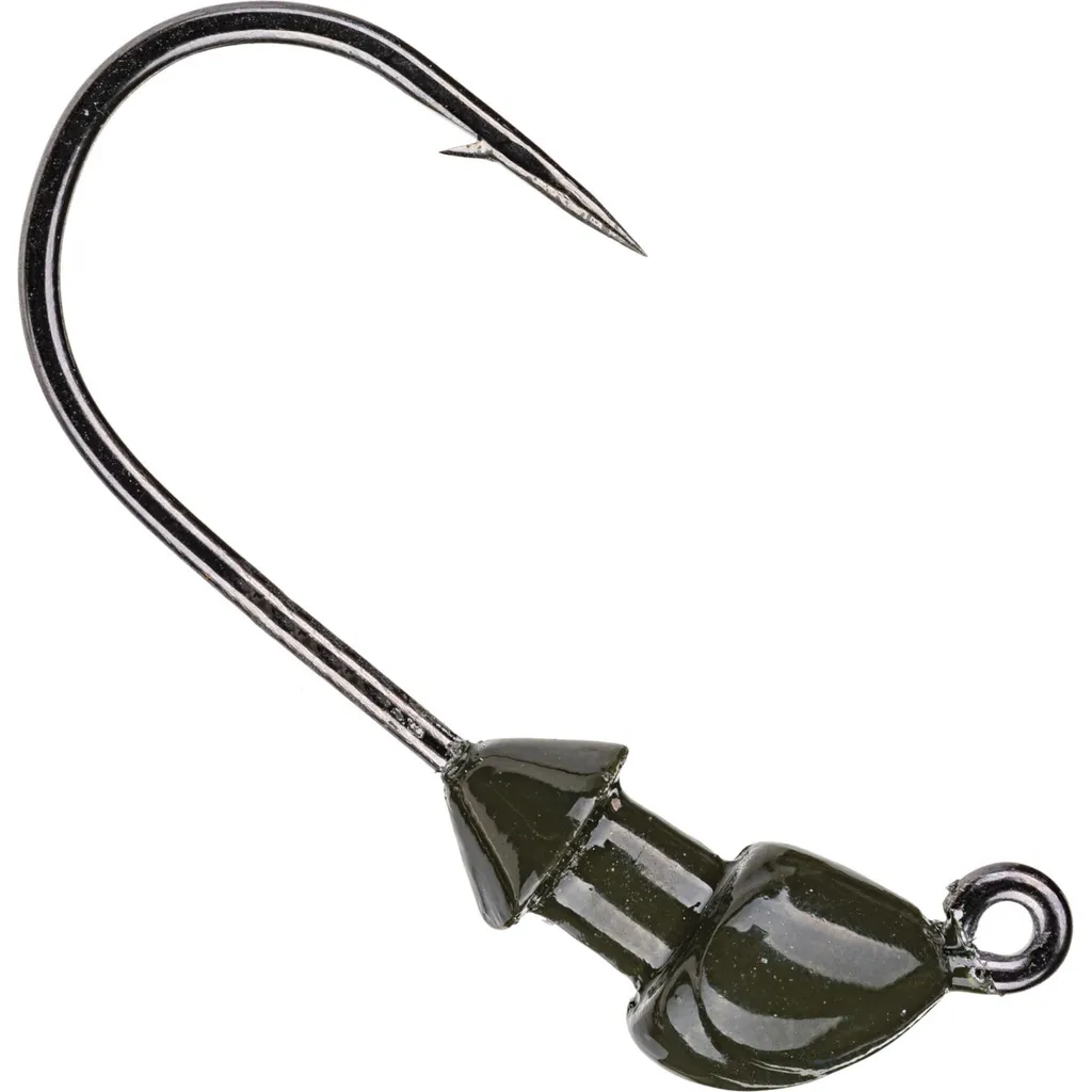 Strike King Baby Squadron Swimbait Jig Head #2/0 5.3g Green Pumpkin