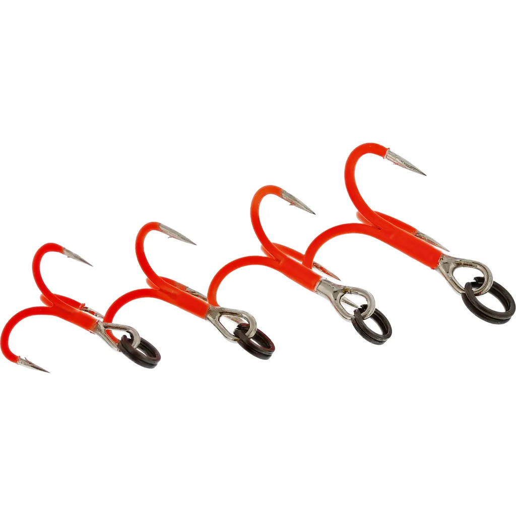 Westin Rigged Trout Drillingshaken #8 UV-Orange 4er