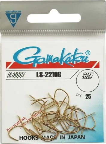 Gamakatsu LS-2210G Haken 25 Gold