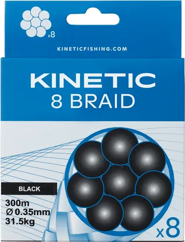 Kinetic 8-Braid Geflochtene Schnüre 028 0.20mm 15kg 150m