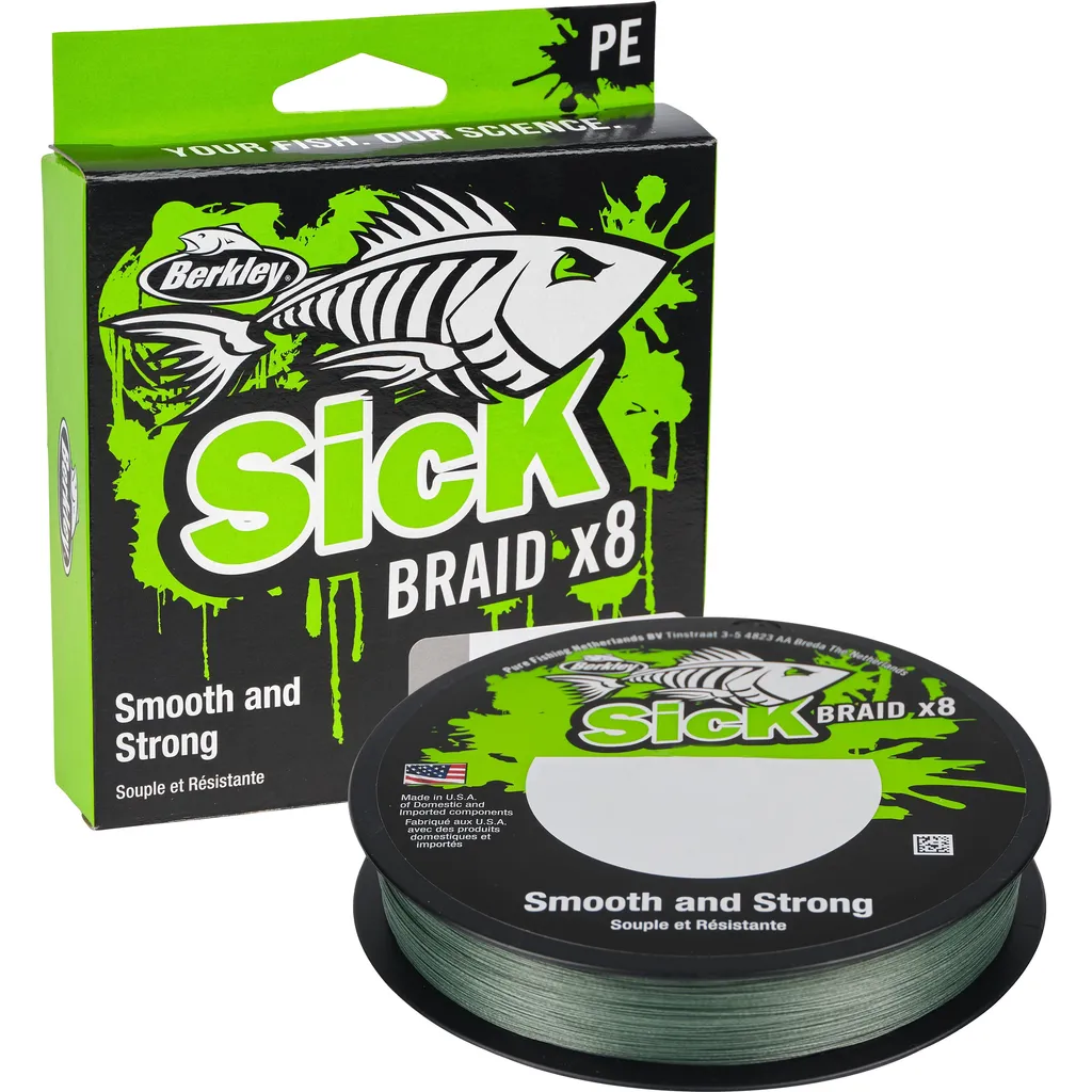Berkley Sick Braid BSKBVS10-MGRN 0.12mm 11.2kg 300m