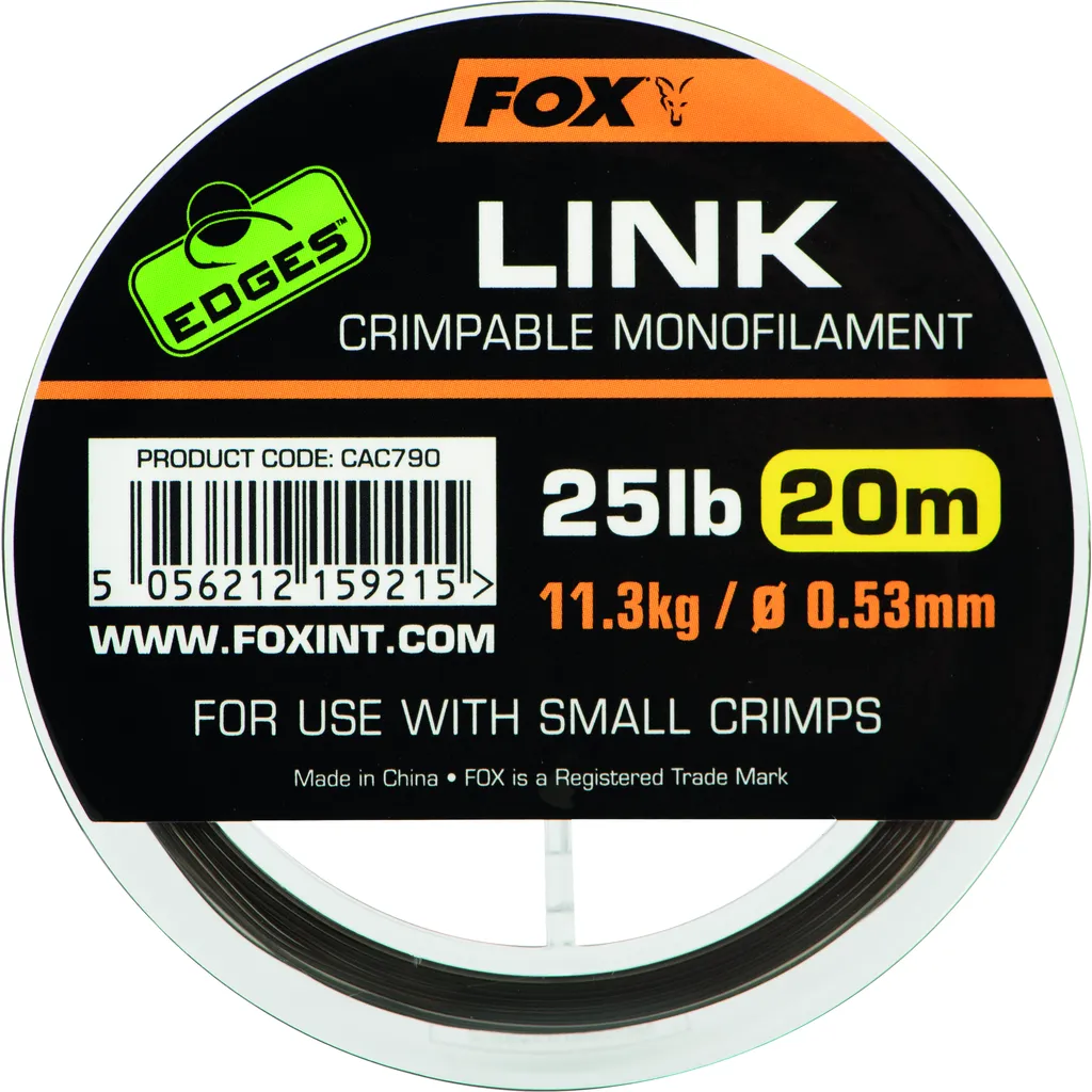 Fox Edges Link Mono 0.64mm 15.9kg 20m