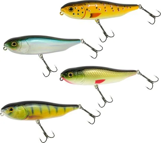 Seika Pro Wobbler Toyama Lure Kit 4Pcs 9.5cm 0–0.5m 14g