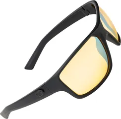 Strike King S11 Optics Sunglasses Yellow/Silver Matt Black