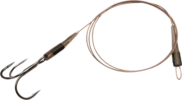 Zebco DB Series Float Rig Leader 14kg 4 Steel Carbon Steel