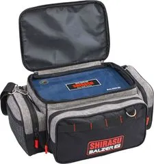 Balzer Shirasu Organizer Bag M Lures Nylon With Tackle Boxes Partial Waterproof