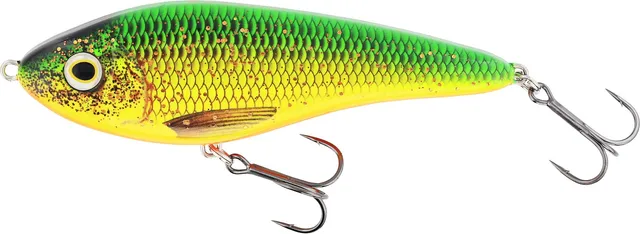 Westin Jerk Jerkbait 14cm 65g 1–3m Firetiger Rudd
