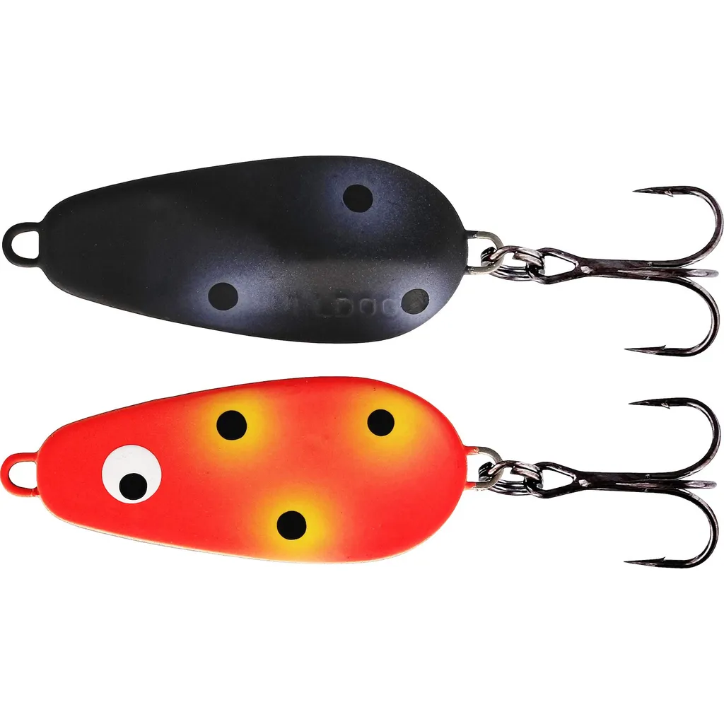 Westin Bulldog Blinker 3.3cm 4g Schwarz / Orange Clown
