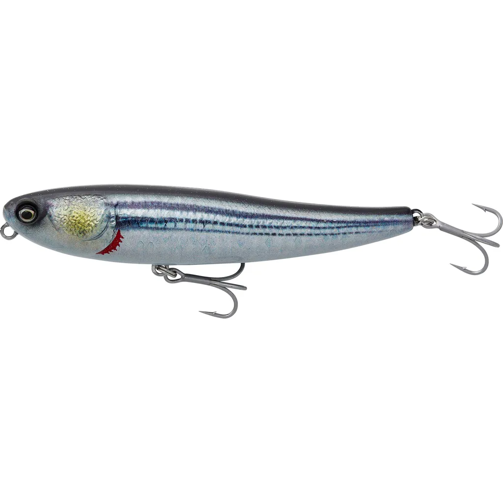 Savage Gear Bullet Mullet Oberflächenköder 10cm 17.3g Black Mullet