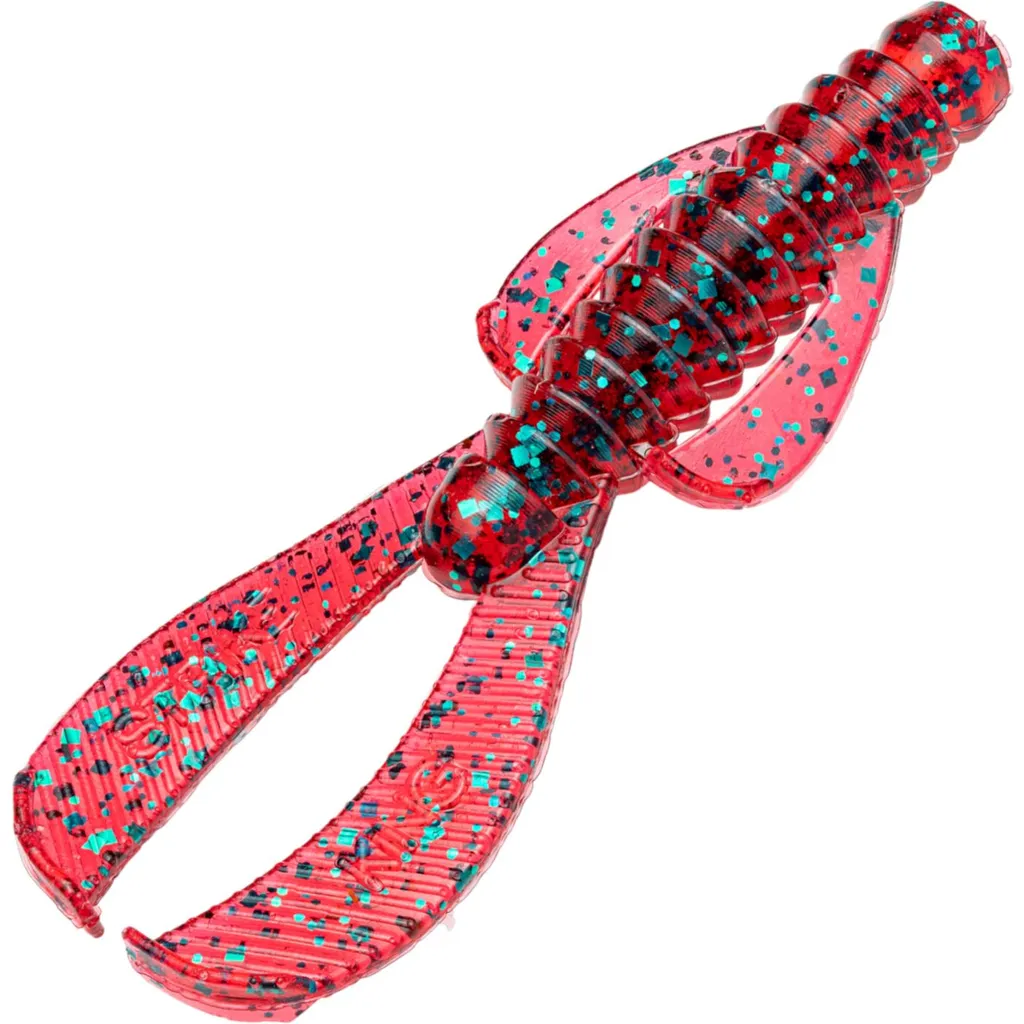 Strike King Rage Ned Bug Gummiköder 6.5cm Red Bug