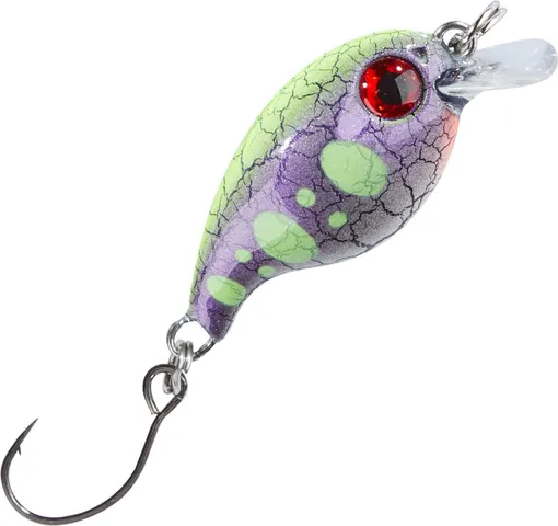 Balzer Trout Attack Crank Wobbler Thunder 3cm 2g Gelb-Lila