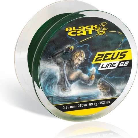 Black Cat Zeus Line G2 0.45mm 250m 46kg green