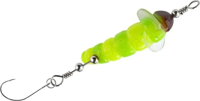 Balzer Trout Attack Killer Made Weichköder 4cm 2.3g Gelb-Grün UV