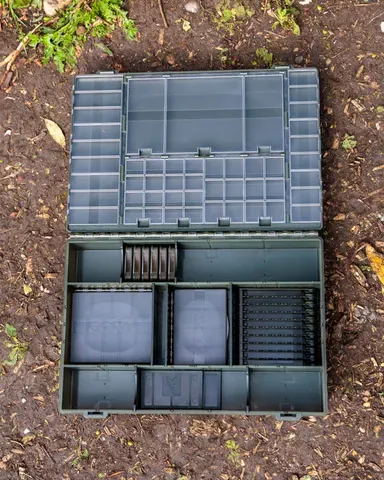 Fox Edges Large Tackle Box 49 Compartments 35cm Plastic