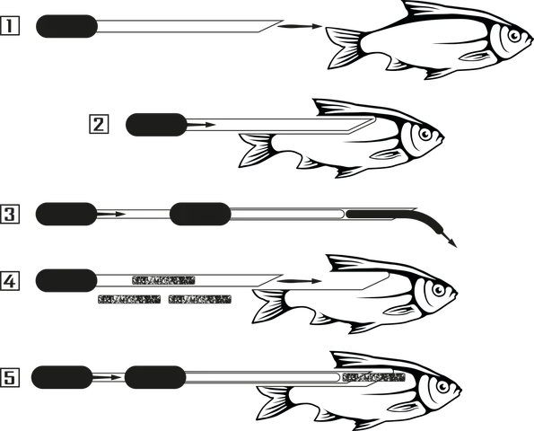 Black Cat Cork Sticks 11mm 5cm 6pcs Cork