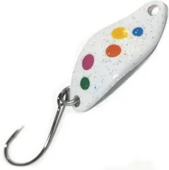 Troutwerk Spoon 2.3cm 1.5g White/Multicoloured Dots