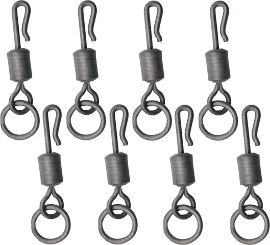 Korda PTFE QC Ring Swivels #8 8pc