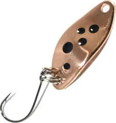 Troutwerk Spoon 2.3cm 1.5g Copper/Black Dots