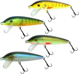 Seika Pro Wobbler Tokio Lure Kit 4Pcs 9cm 0.5–1.5m Sinkend