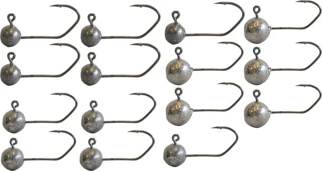 Predax MSO Jig Heads 1.75–7g 15pcs Hook 4