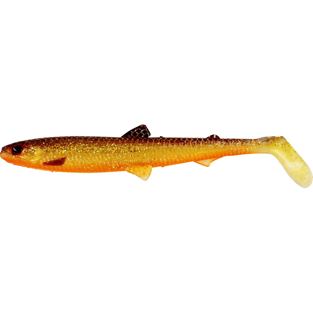 Westin BullTeez Shadtail Gummifische 7.5cm 4g Gold Rush