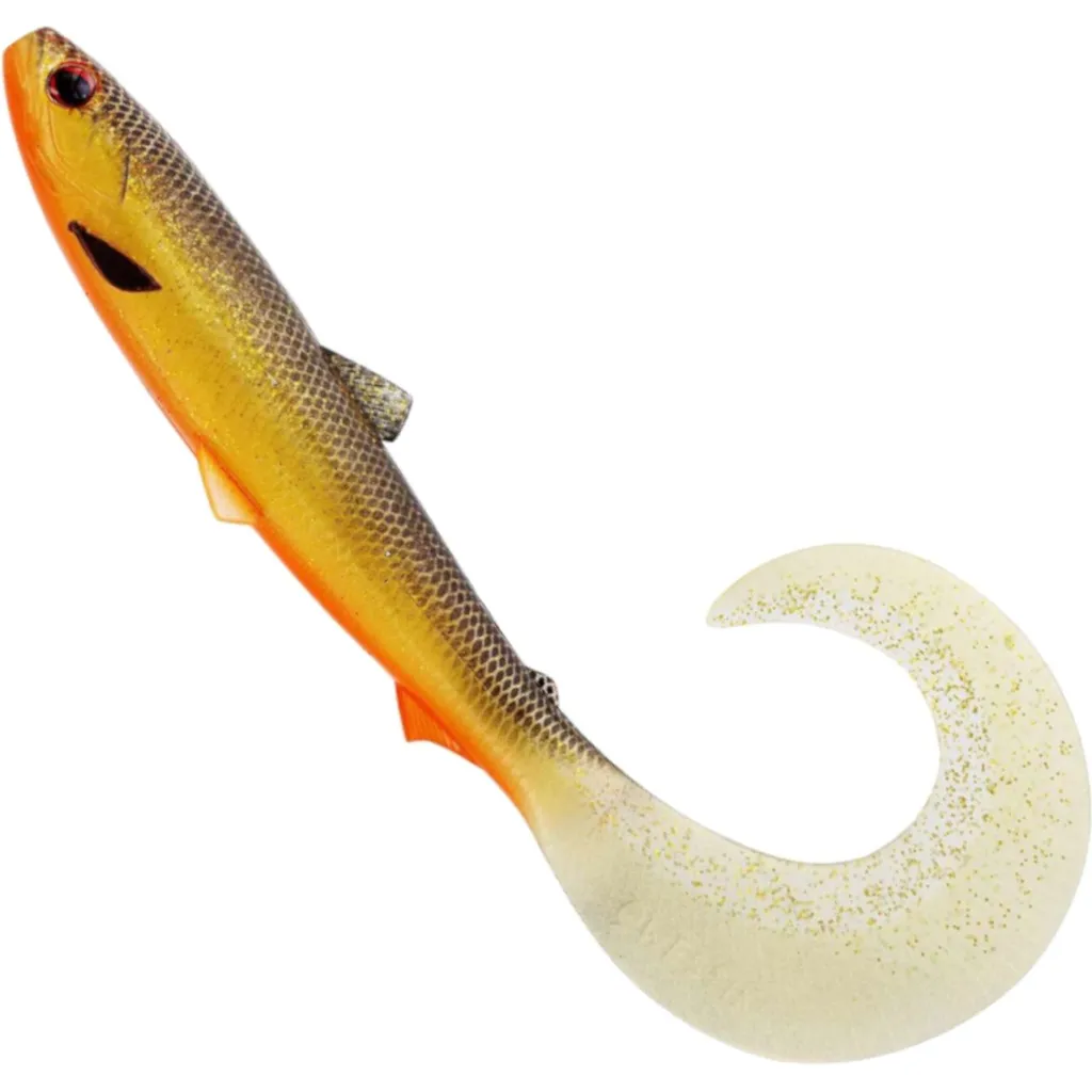 Westin BullTeez Curltail Softbait 8cm 3g Gold Rush