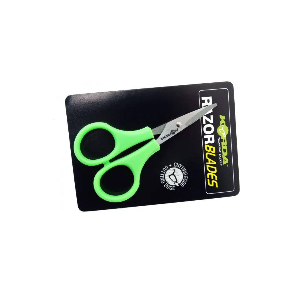 Korda Razorblades Schere Zange & Arterienklemme Grün