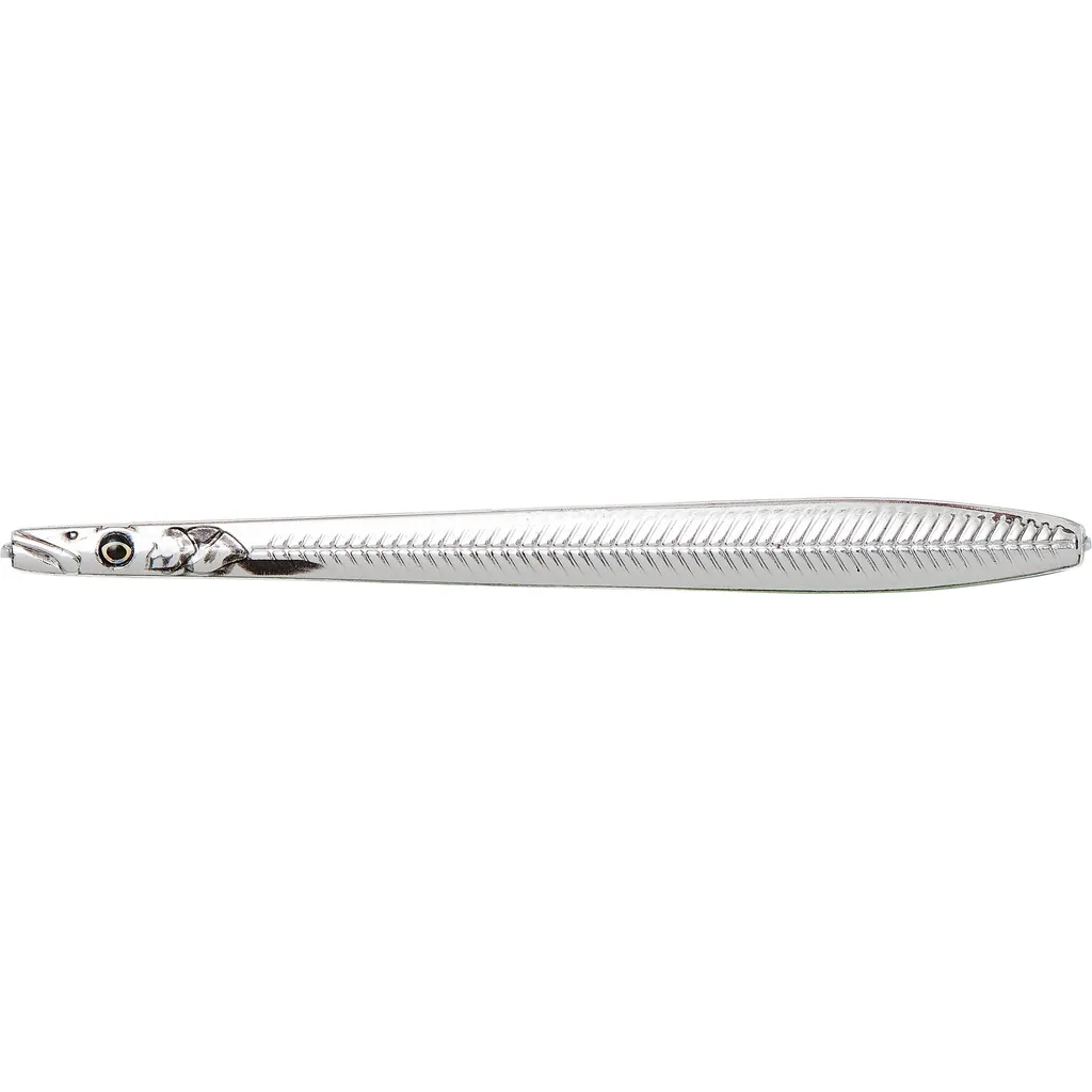 Savage Gear Line Thru Sandeel Nail Meerforellenblinker 11cm 20g Silver Plating