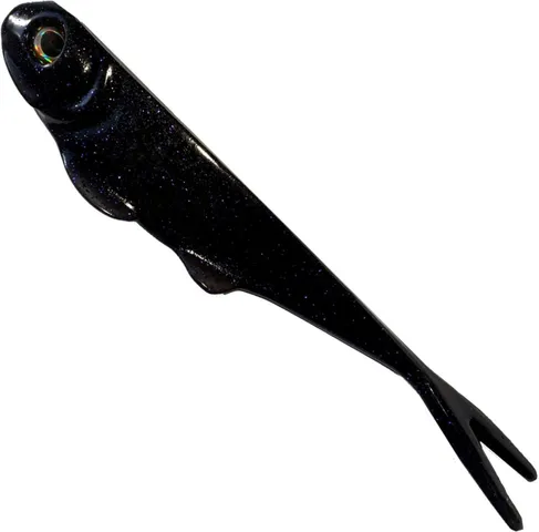 KSM River Fighters Gummifisch FatKamp 20cm Purple Night