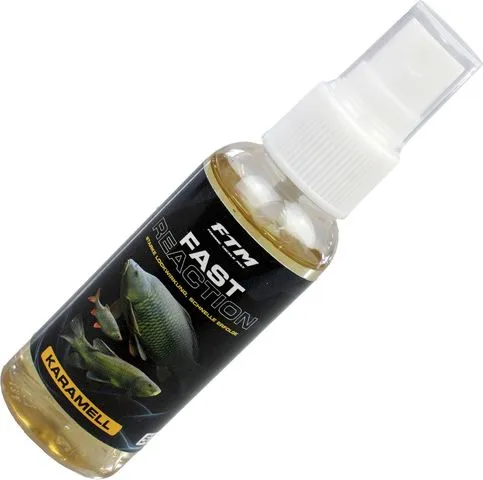 FTM Fast Reaction Spray 50ml Lockstoff Karamell Friedfische