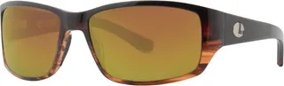 Lenz Optics Helmsdale Sunglass Black Tortoise Brown-Copper Mirror
