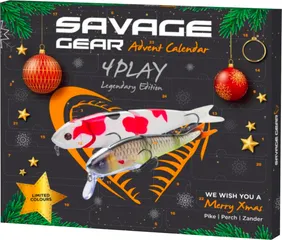 Savage Gear Advent Calendar 4Play 2026 Lure Kit 24pc