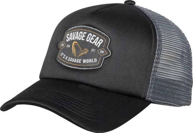 Savage Gear Badge Trucker Cap Black