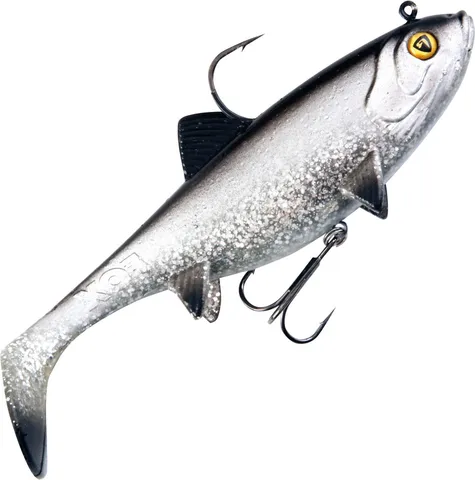 Fox Rage Replicant Wobble Swimbait 14cm 55g Silver Bleak