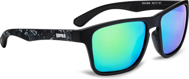 Rapala Sonnenbrille Schwarz Grün UVG-293A