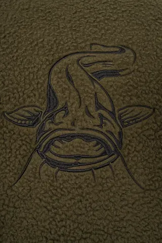 Black Cat Polar Fleece Kapuzenpullover XXL