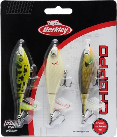Berkley Choppo Topwater 3-Pack 9cm 14g Assorted